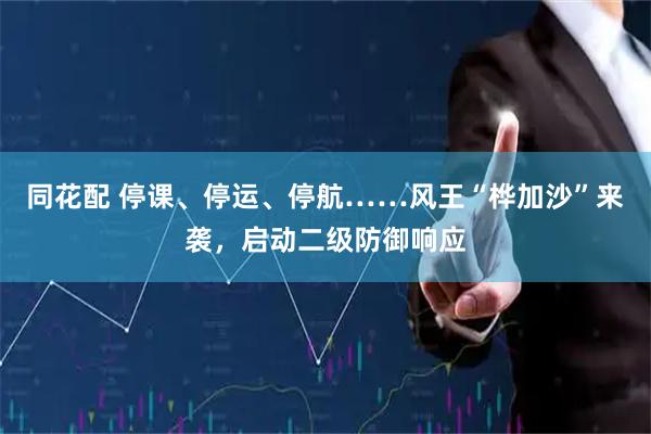 同花配 停课、停运、停航……风王“桦加沙”来袭，启动二级防御响应